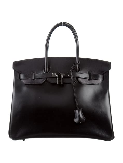 hermes birkins so black